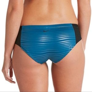 Nike Shine Striped Hipster Bikini Bottoms